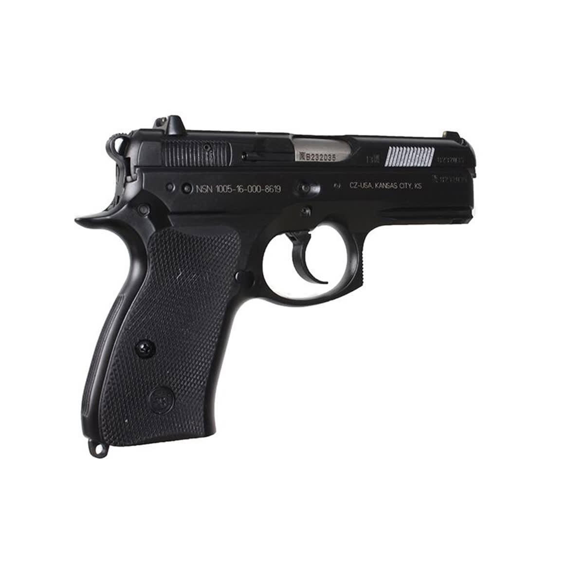 CZ 75 P-01 Double Action Compact 9mm 3.7" Alloy Frame Fixed Sights (91199)-img-2
