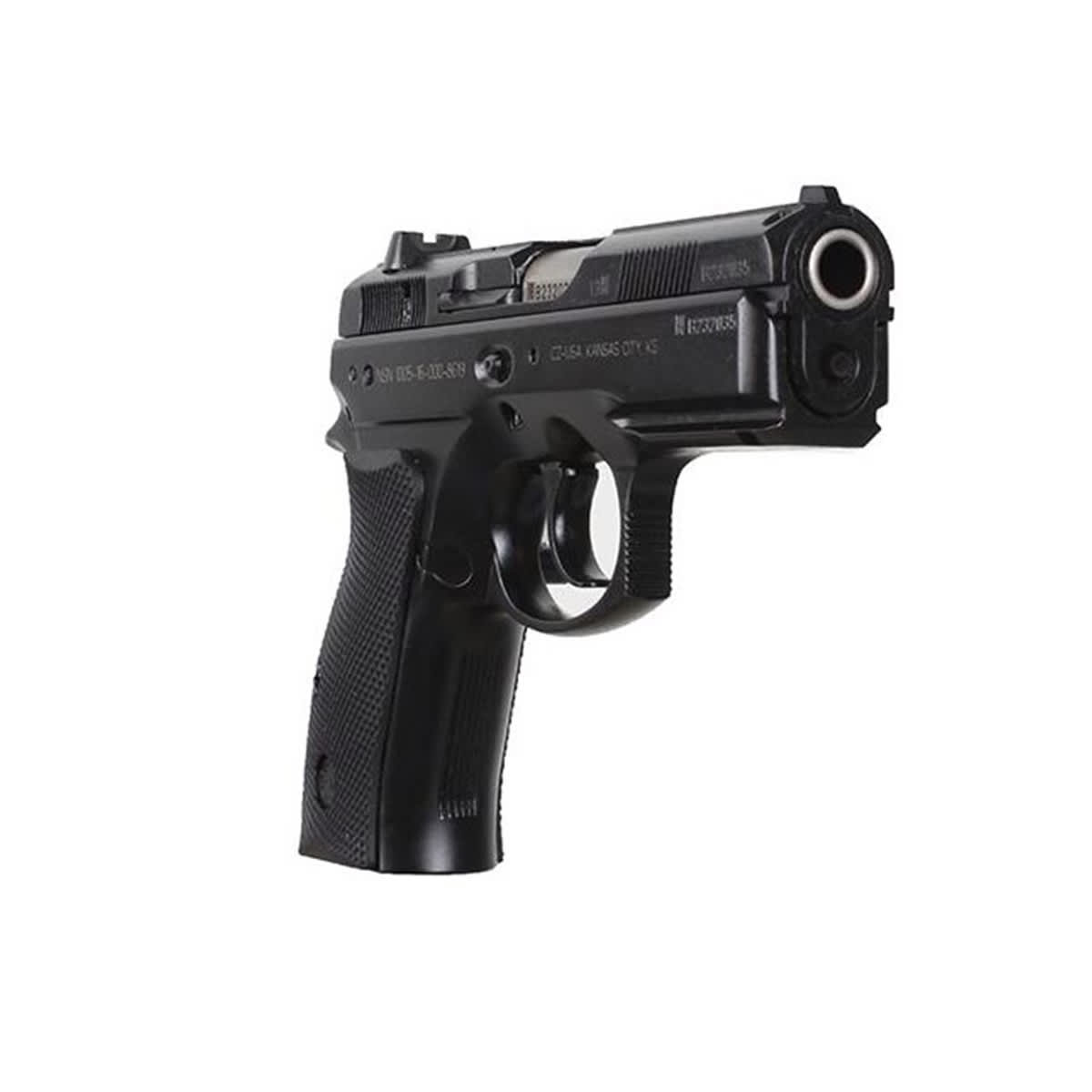 CZ 75 P-01 Double Action Compact 9mm 3.7" Alloy Frame Fixed Sights (91199)-img-3