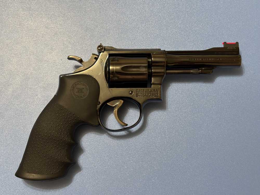 Smith & Wesson Model 15-3 4" .38Spl Blued 6-Shot Revolver Very Clean Piece-img-18