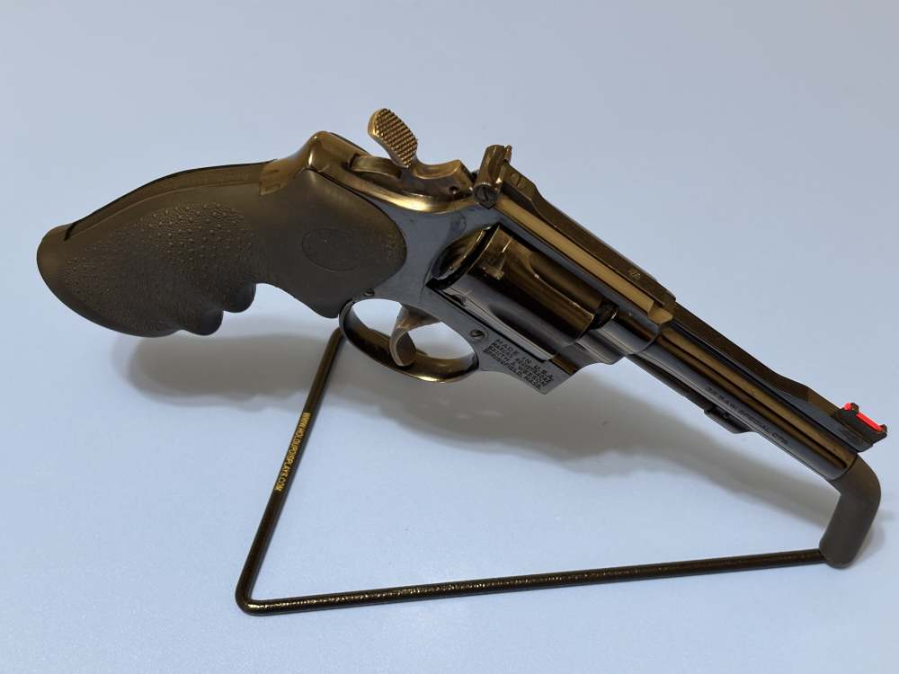 Smith & Wesson Model 15-3 4" .38Spl Blued 6-Shot Revolver Very Clean Piece-img-4