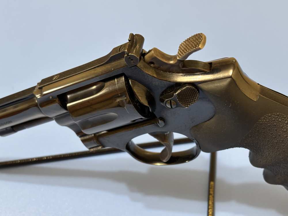 Smith & Wesson Model 15-3 4" .38Spl Blued 6-Shot Revolver Very Clean Piece-img-2
