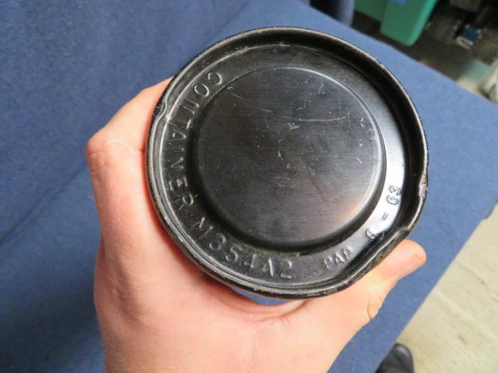 VIETNAM WAR US M31 PRACTICE RIFLE GRENADE-DATED 1964-W/ TUBE-img-15