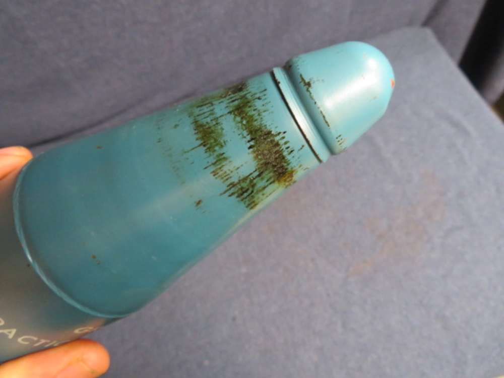 VIETNAM WAR US M31 PRACTICE RIFLE GRENADE-DATED 1964-W/ TUBE-img-8