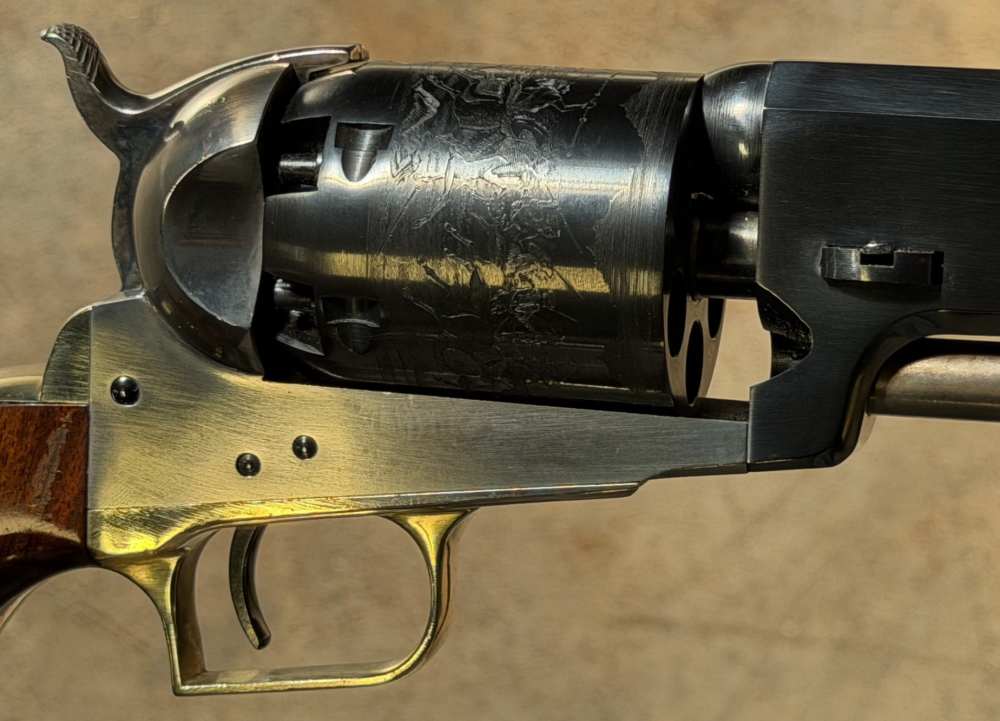 WHITNEYVILLE! UBERTI 2nd Model Dragoon - 44cal - STUNNING!-img-7
