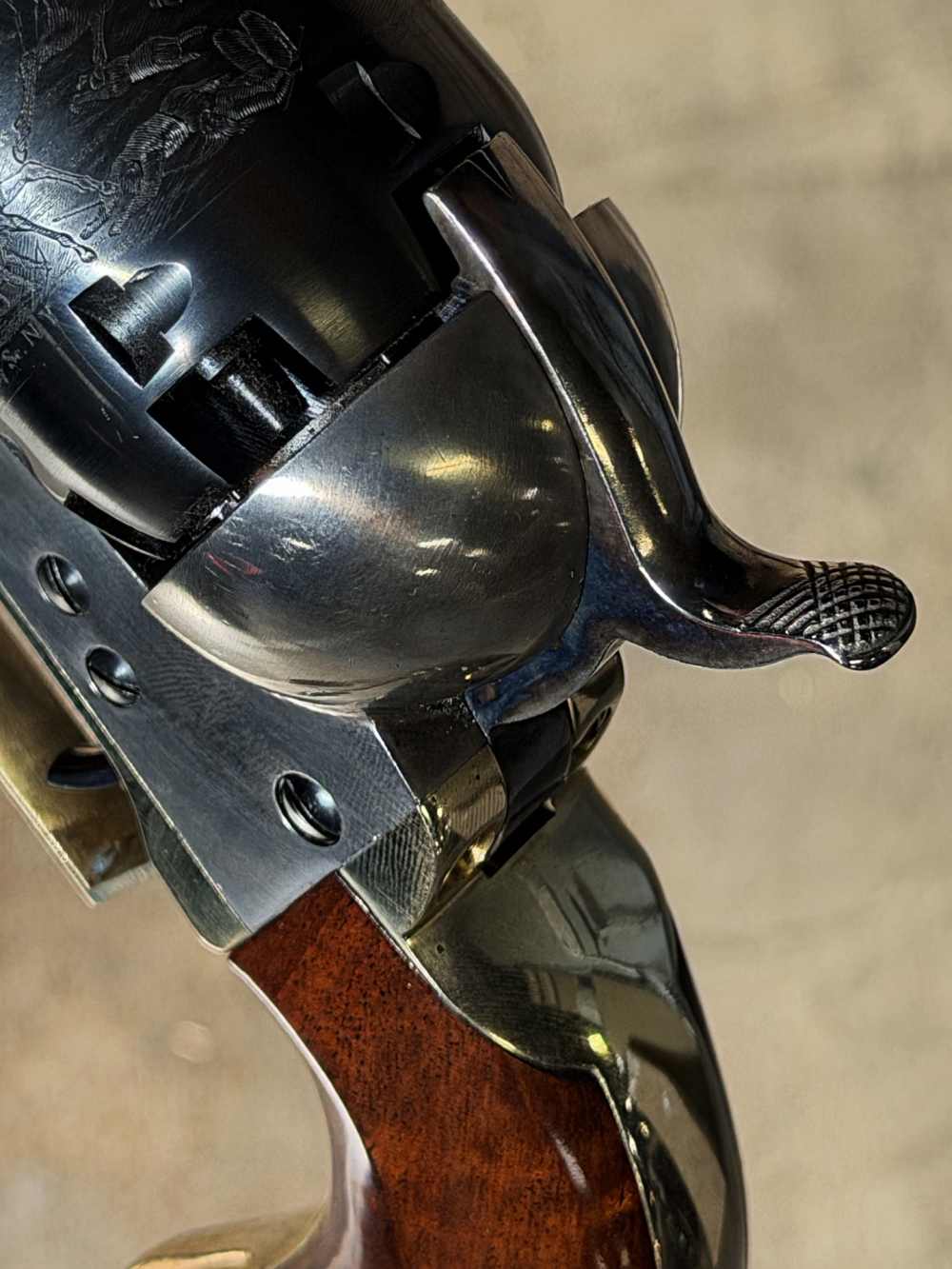 WHITNEYVILLE! UBERTI 2nd Model Dragoon - 44cal - STUNNING!-img-8