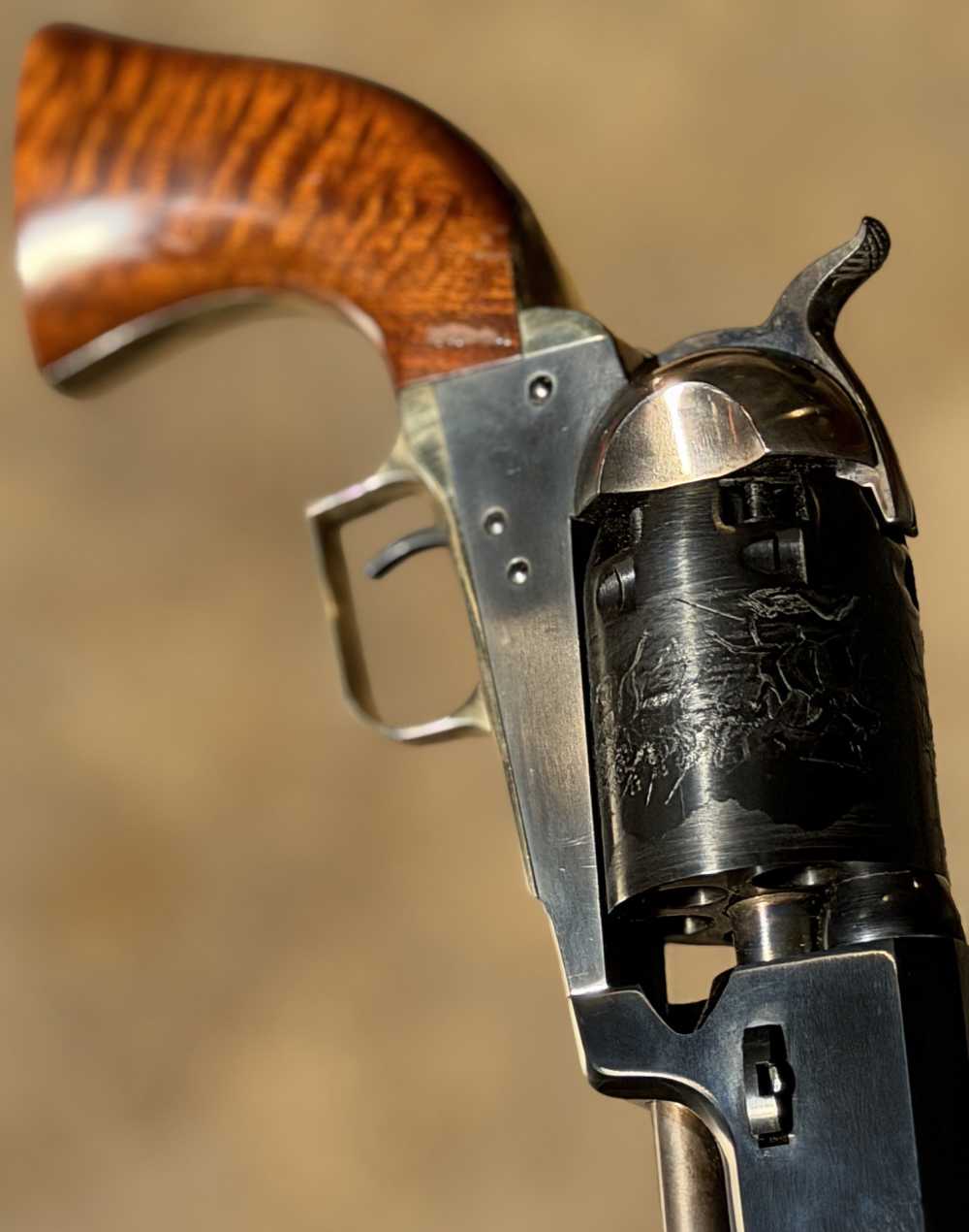WHITNEYVILLE! UBERTI 2nd Model Dragoon - 44cal - STUNNING!-img-13