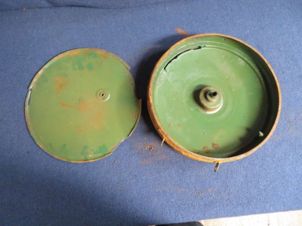 WWII GERMAN TELLERMINE 35 STAHL ANTI-TANK LAND MINE-ORIGINAL-img-10