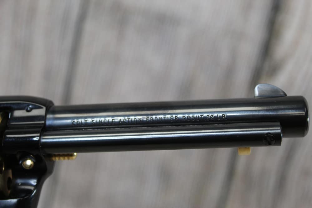 Colt Frontier Scout .22LR Alamo Model-img-9