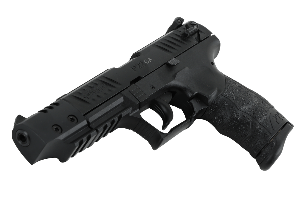 Walther P22 Target CA .22 LR Pistol 5" Barrel 10+1 Black-img-4