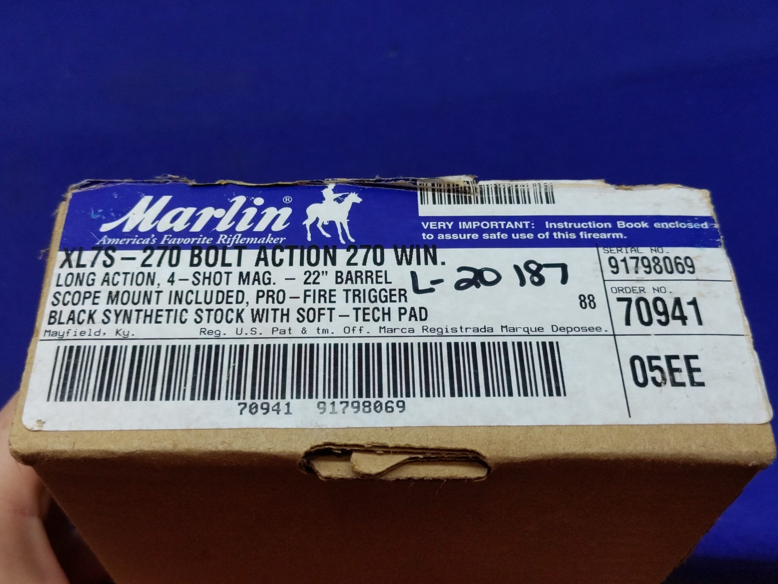 Marlin XL7S 270 Winchester Stainless-img-13