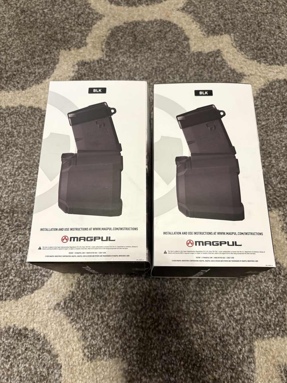 2x lot of Magpul PMAG D-60 AR-15 drums 60rd NOS Brand New-img-1