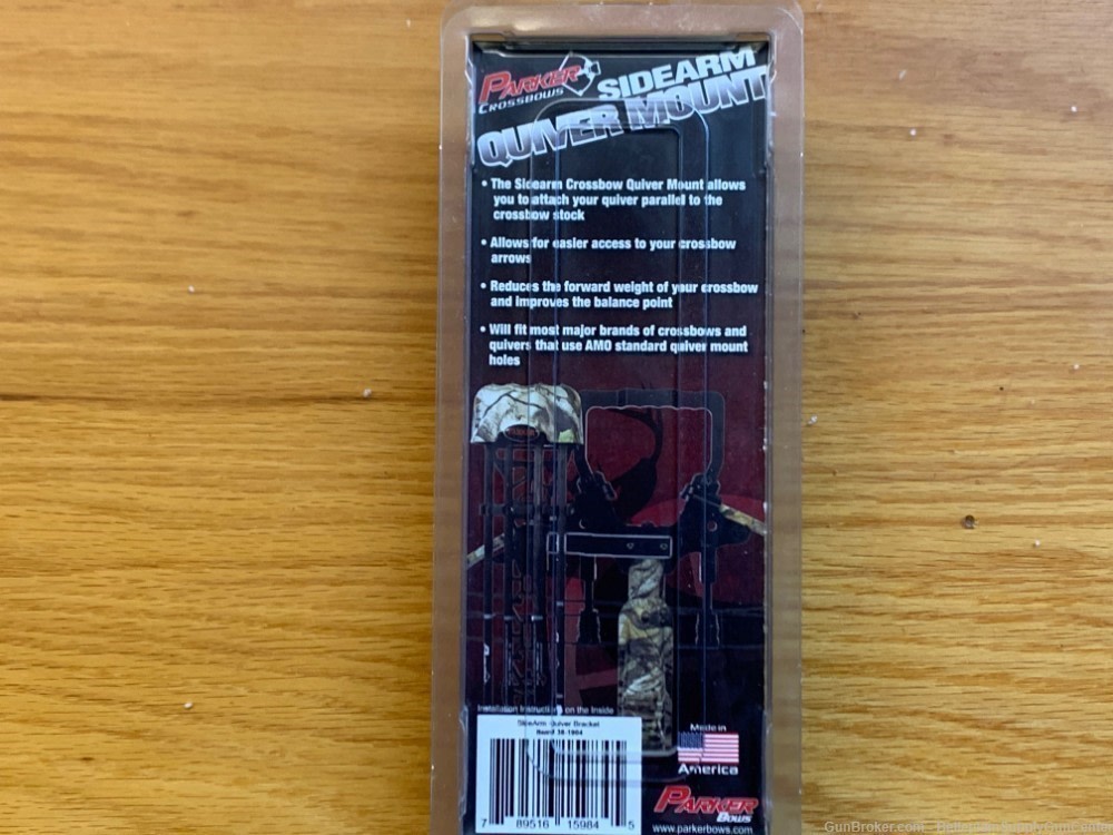 Parker Crossbows Sidearm Quiver Mount-img-1