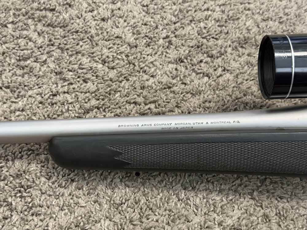 Browning A bolt stainless stalker 25-06 Rem 22” brl SS synthetic Tasco-img-8