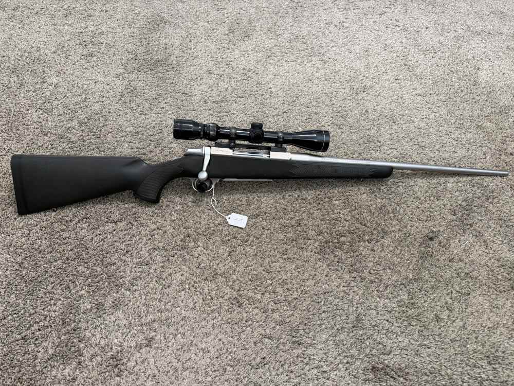 Browning A bolt stainless stalker 25-06 Rem 22” brl SS synthetic Tasco-img-0