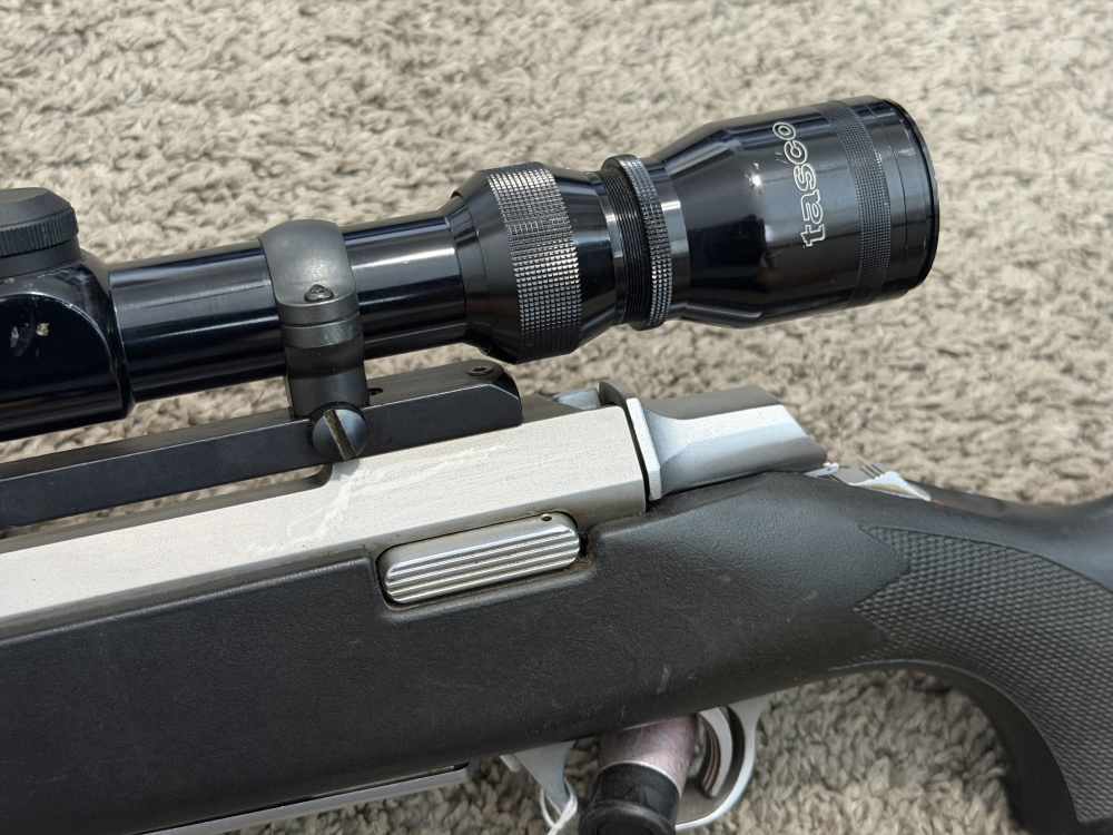 Browning A bolt stainless stalker 25-06 Rem 22” brl SS synthetic Tasco-img-6