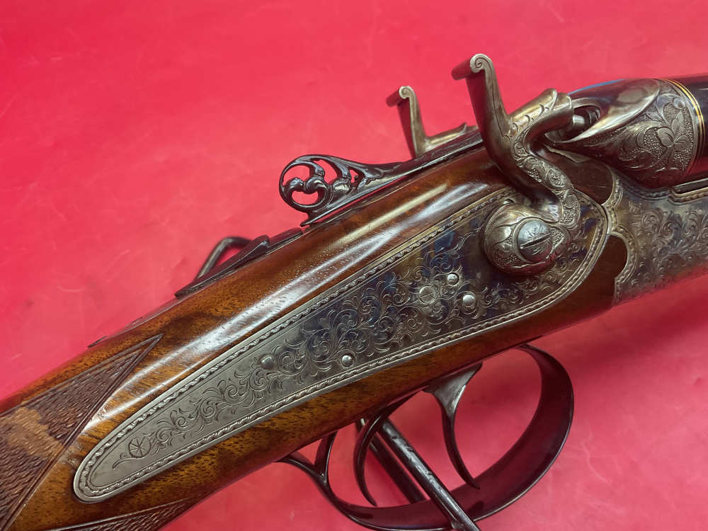 NEA Siace Concordia 20 Gauge 28” Side By Side - Engraved & Case Hardened- C-img-4