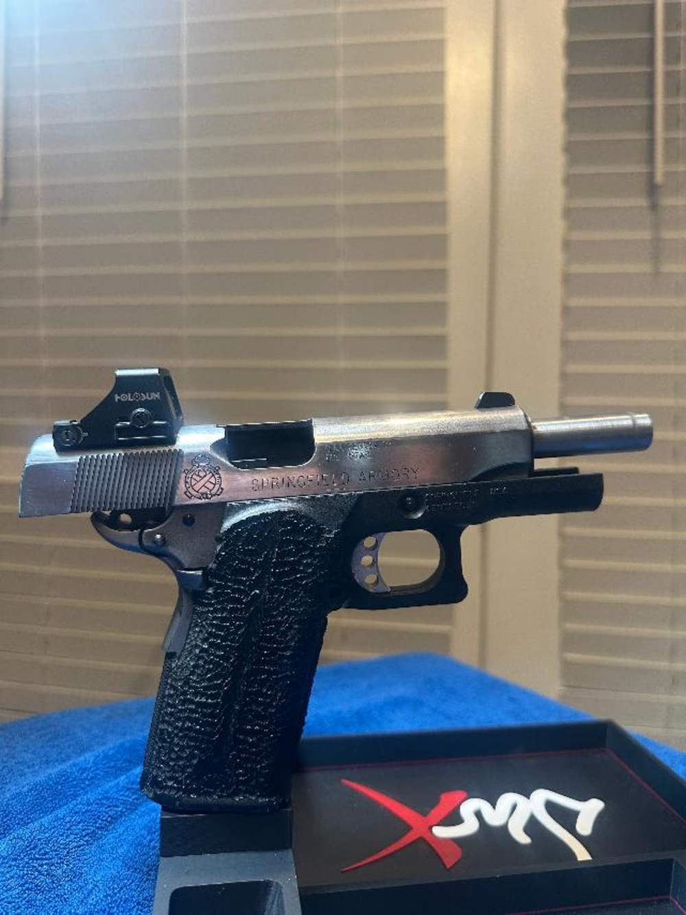 BUL armory 1911 A , Built for springfield, Optic cut with holosun 407k-img-2