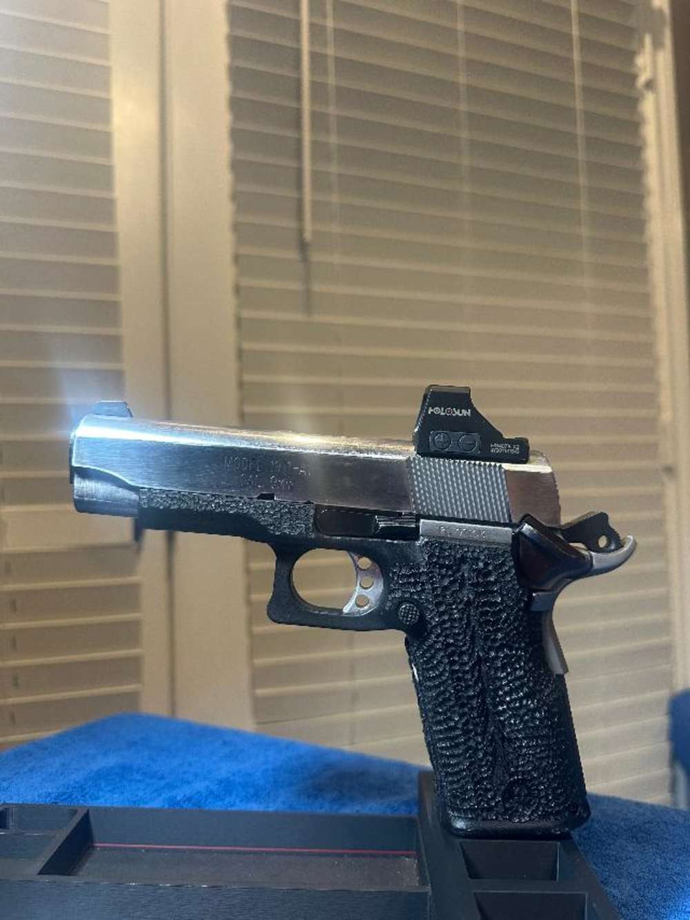 BUL armory 1911 A , Built for springfield, Optic cut with holosun 407k-img-0