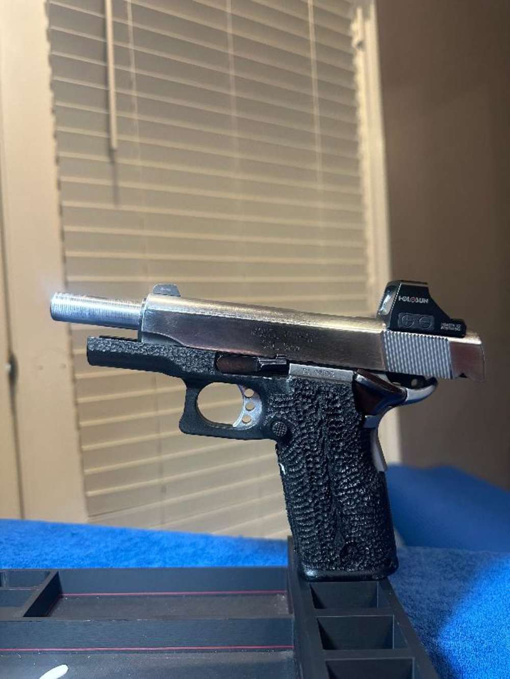 BUL armory 1911 A , Built for springfield, Optic cut with holosun 407k-img-1