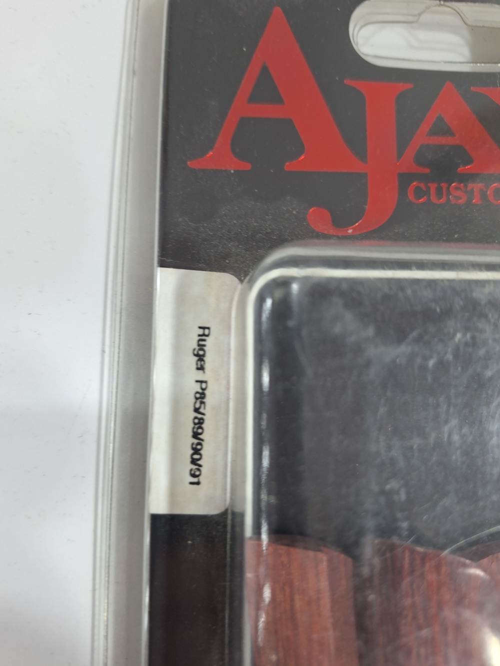 Ajax Customs Grips Cherrywood for Ruger P85/89/90/91-img-1