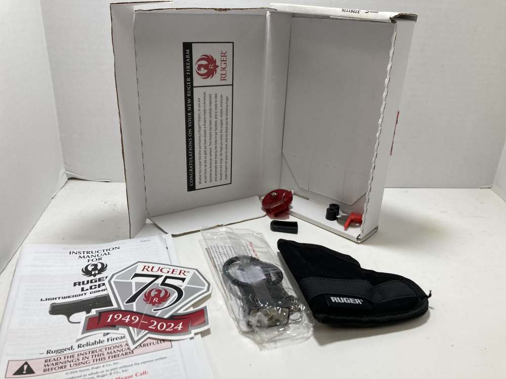 Ruger LCP W/box and original paperwork-img-1