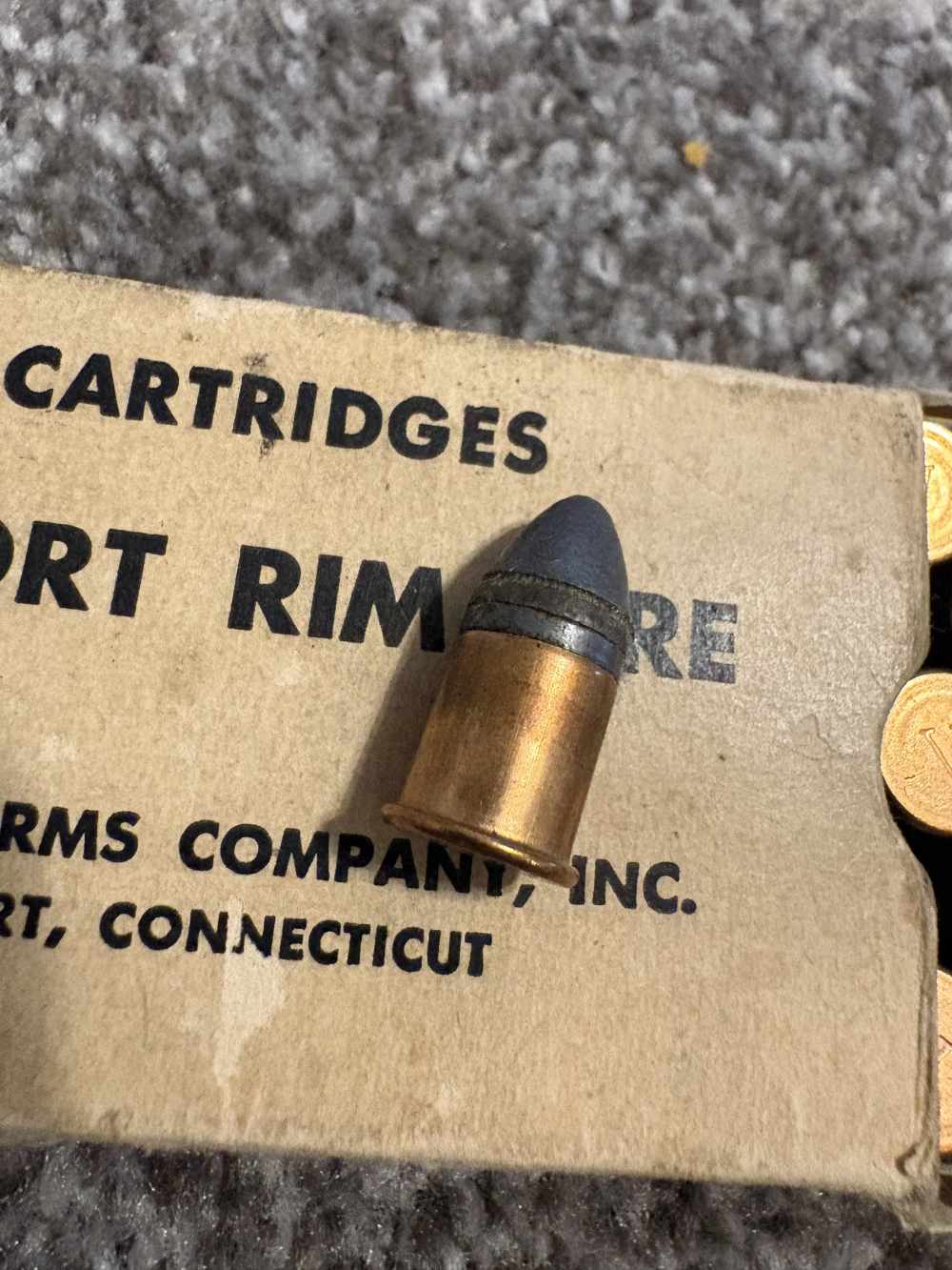 Remington .41 short Rim-fire NOS box of 50 minty cartridges Rimfire-img-7