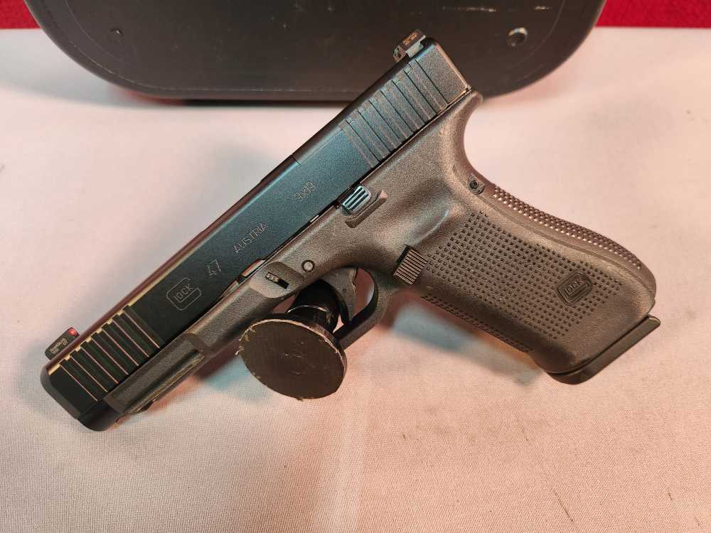 *POLICE TRADE IN* GLOCK 47 MOS 9MM USED! PENNY AUCTION!-img-0