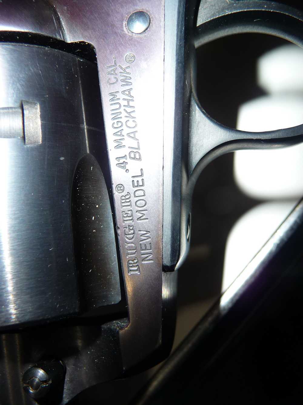 NEW MODEL RUGER BLACK HAWK IN A 6-1/2 " 41 REMINGTON MAGNUM-img-12