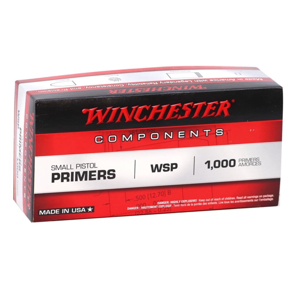 Primers Winchester Small Pistol 1000pcs-img-0