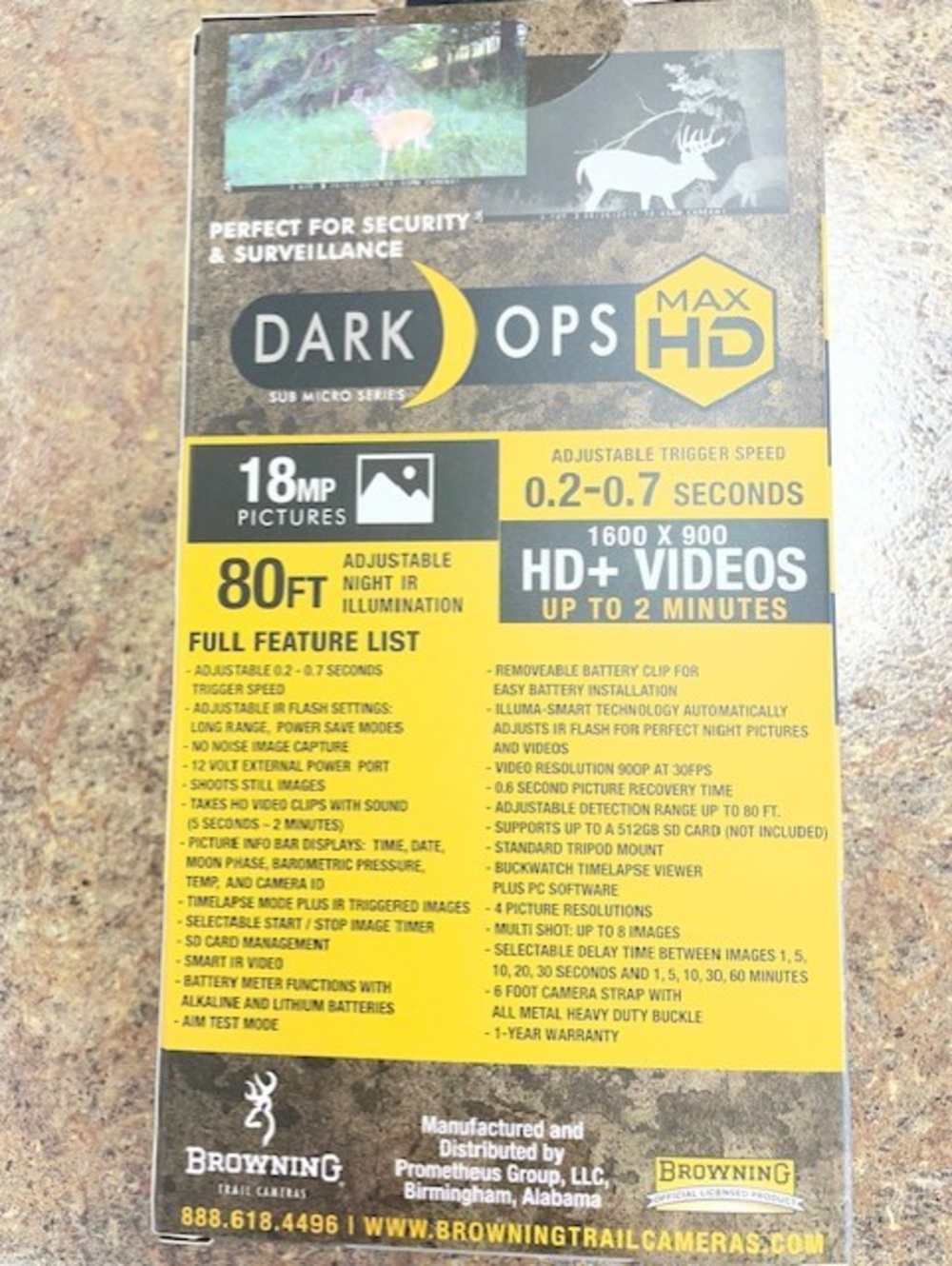 BROWNING DARK OPS MAX HD 18MP-img-1