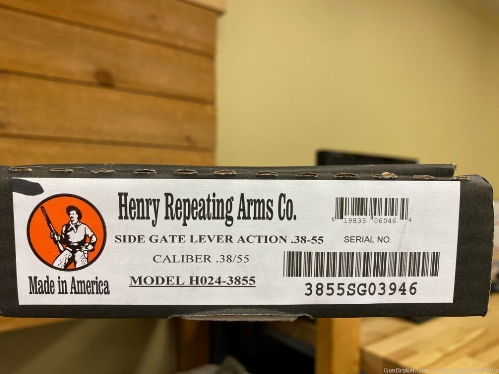 Henry Side Gate Lever Action .38-55 H024-3855 NIB-img-5