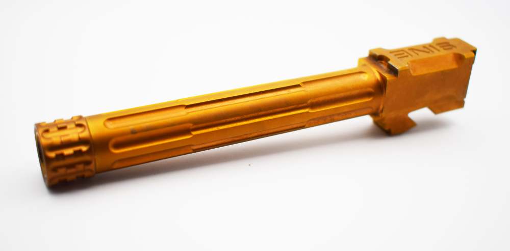 Lantac Fancy Glock 17 9MM Suppressor Threaded Barrel TIN Coated-img-0