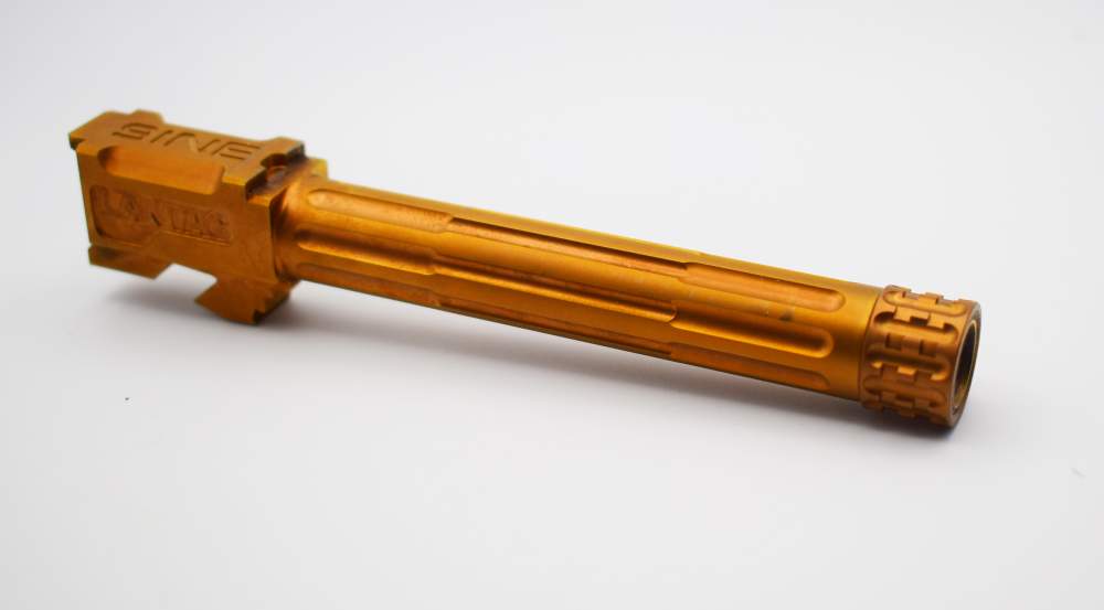 Lantac Fancy Glock 17 9MM Suppressor Threaded Barrel TIN Coated-img-3