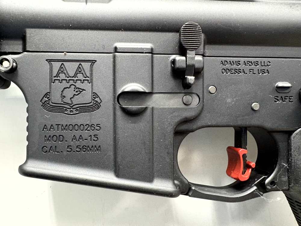 AA-15 with brake, rail, foregrip and pin extractor.  Very good condition!-img-10