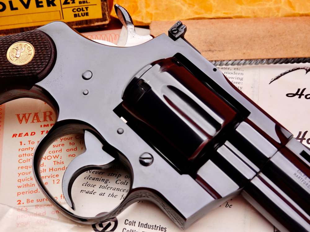 HOLY GRAIL 1ST GEN. 1964 COLT PYTHON 2.5" ROYAL BLUE .357 MAGNUM - COMPLETE-img-11