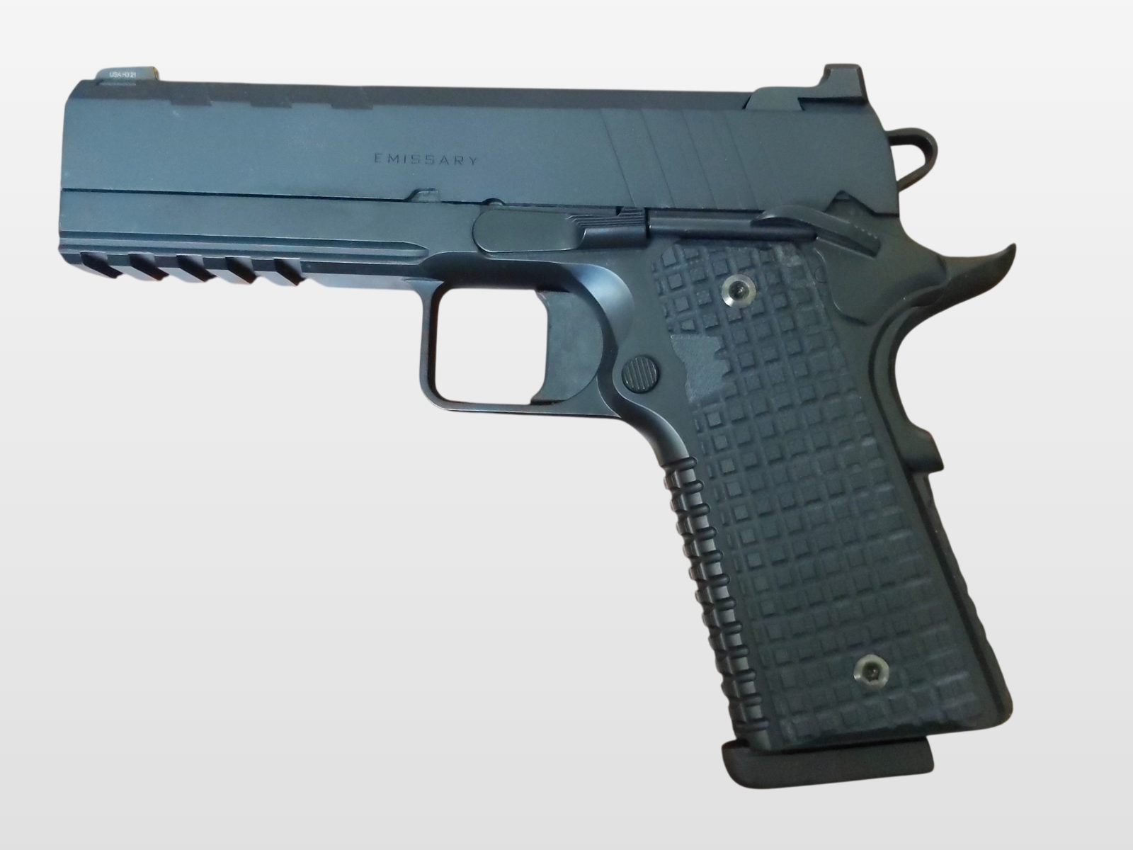 Springfield Armory 1911 Emissary 9mm Luger All Black-img-1