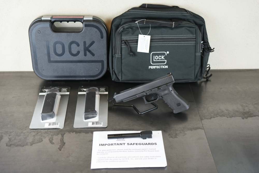 Glock 34 Gen 3  – Ported Barrel - OEM Case & Box - 2 Mags - New-img-0