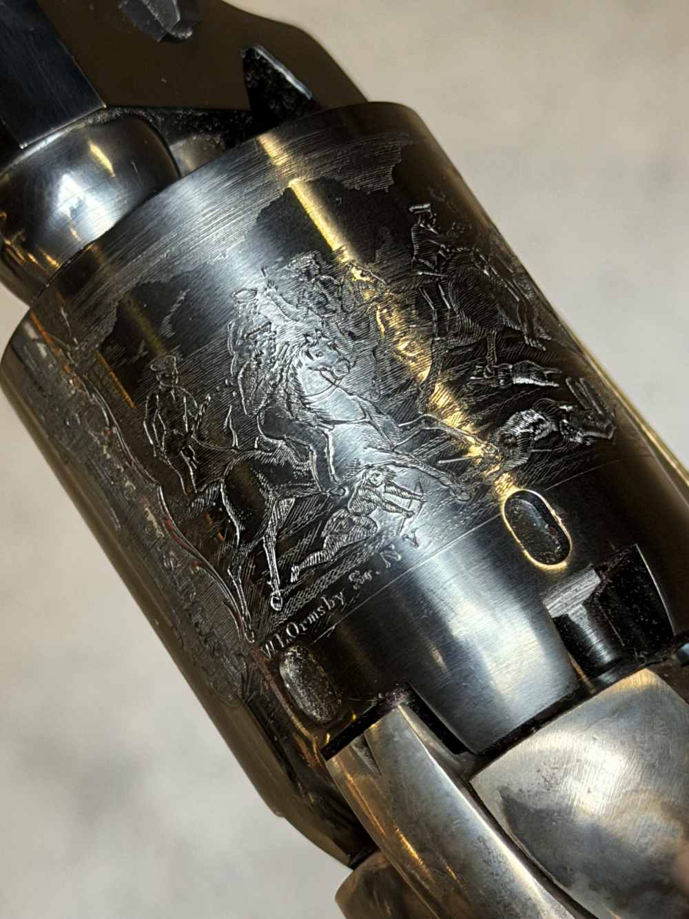 First Whitneyville! UBERTI 1848 - 1ST MODEL DRAGOON - 44CAL.-img-9