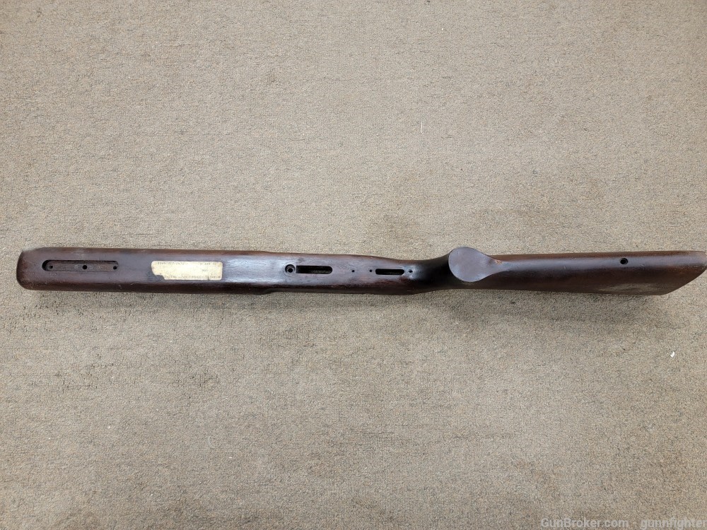 US Military Stock For A Remington M 513T 22Cal. Rifle FJA Crossed Cannon -img-7