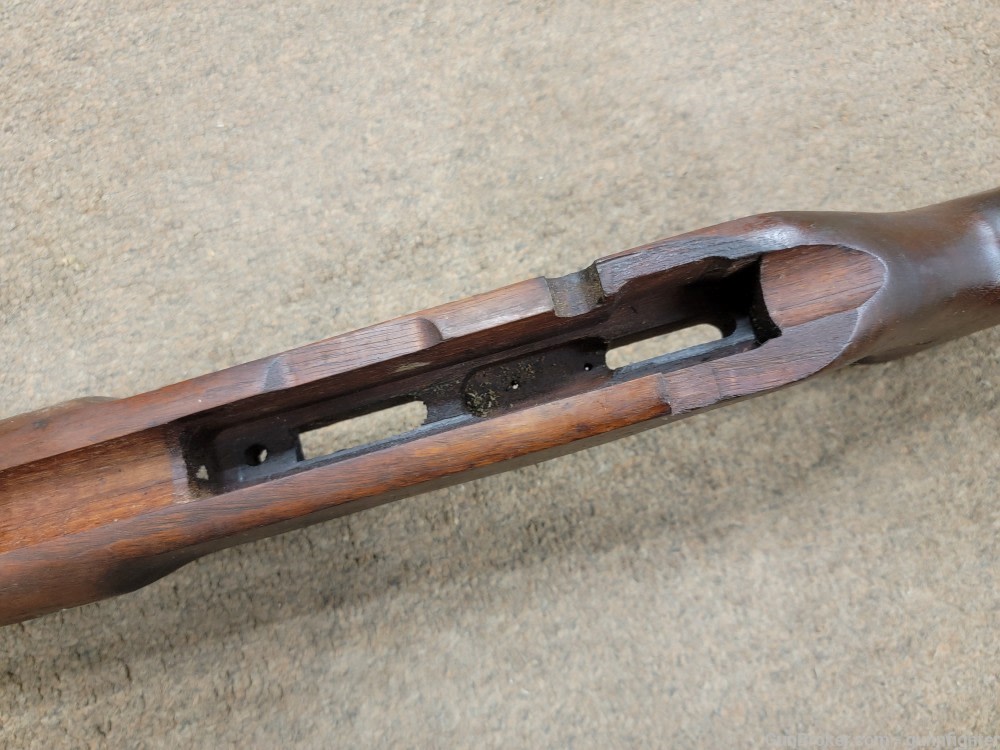 US Military Stock For A Remington M 513T 22Cal. Rifle FJA Crossed Cannon -img-12