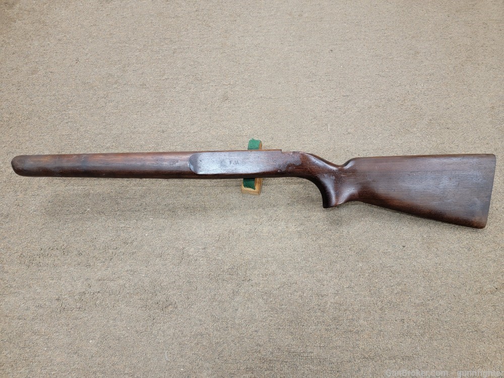 US Military Stock For A Remington M 513T 22Cal. Rifle FJA Crossed Cannon -img-0