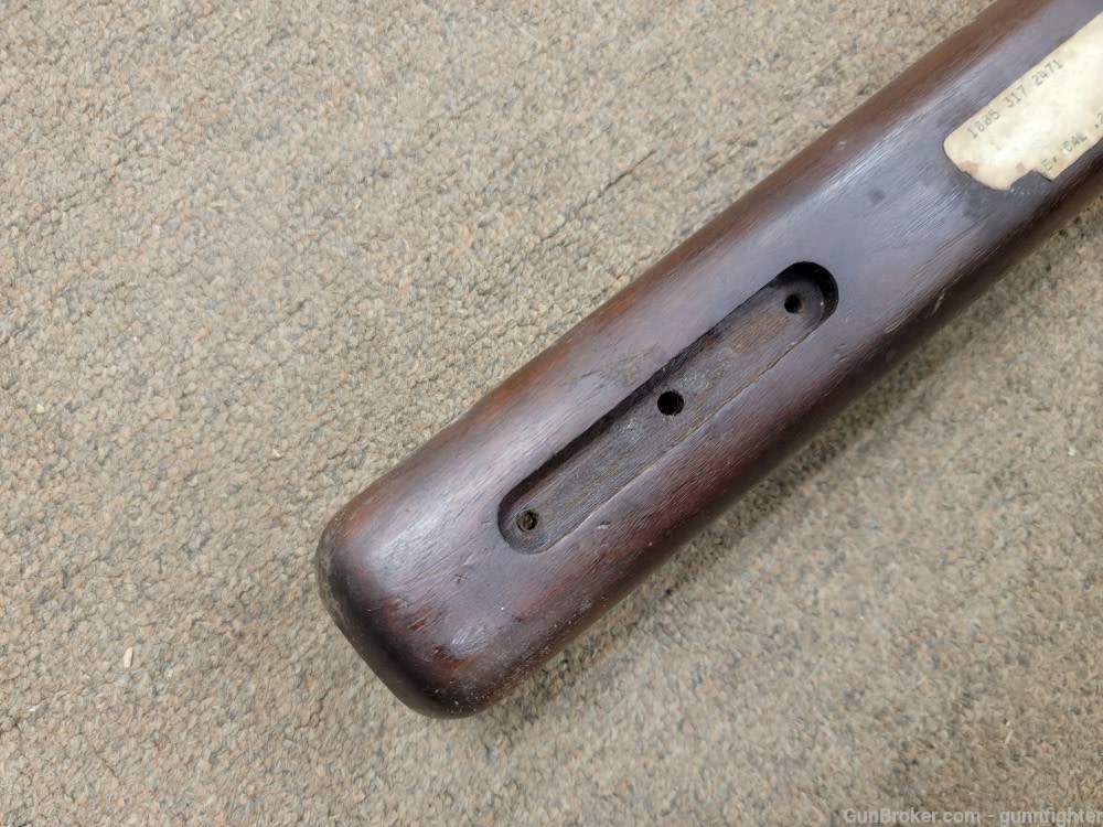 US Military Stock For A Remington M 513T 22Cal. Rifle FJA Crossed Cannon -img-10