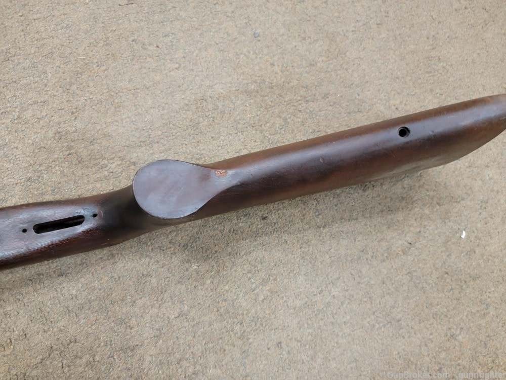 US Military Stock For A Remington M 513T 22Cal. Rifle FJA Crossed Cannon -img-8