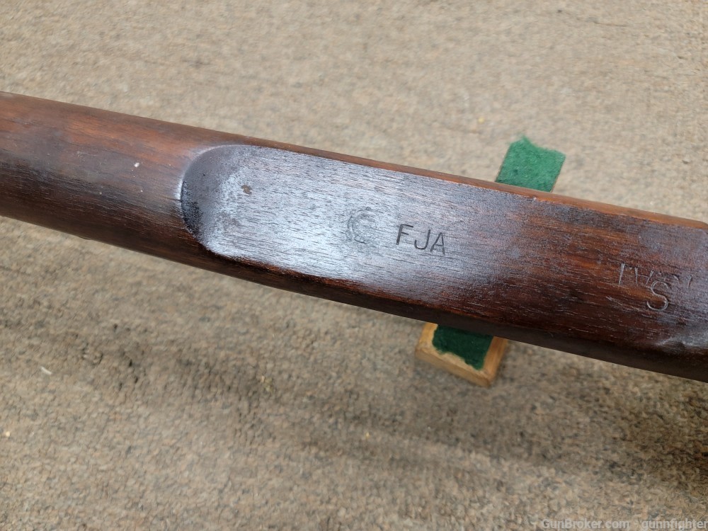 US Military Stock For A Remington M 513T 22Cal. Rifle FJA Crossed Cannon -img-2
