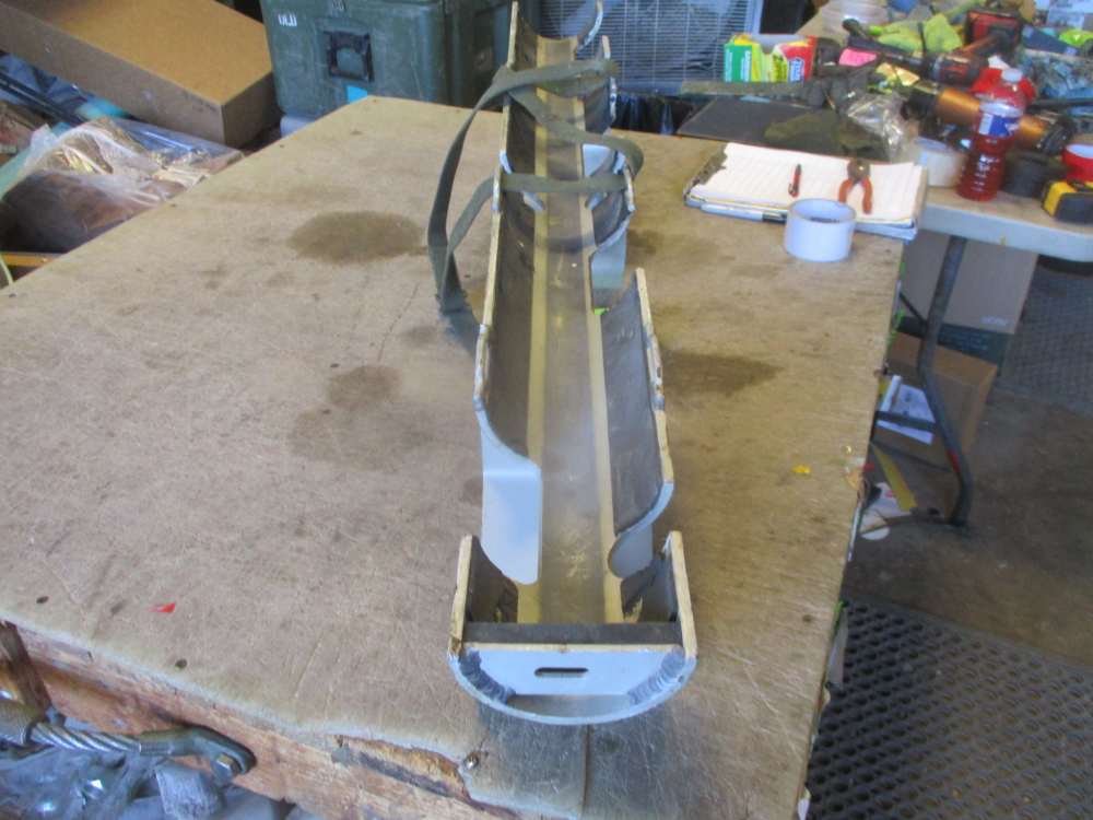 Used 81mm Mortar Barrel Storage Bracket for Armored Vehicle-img-1