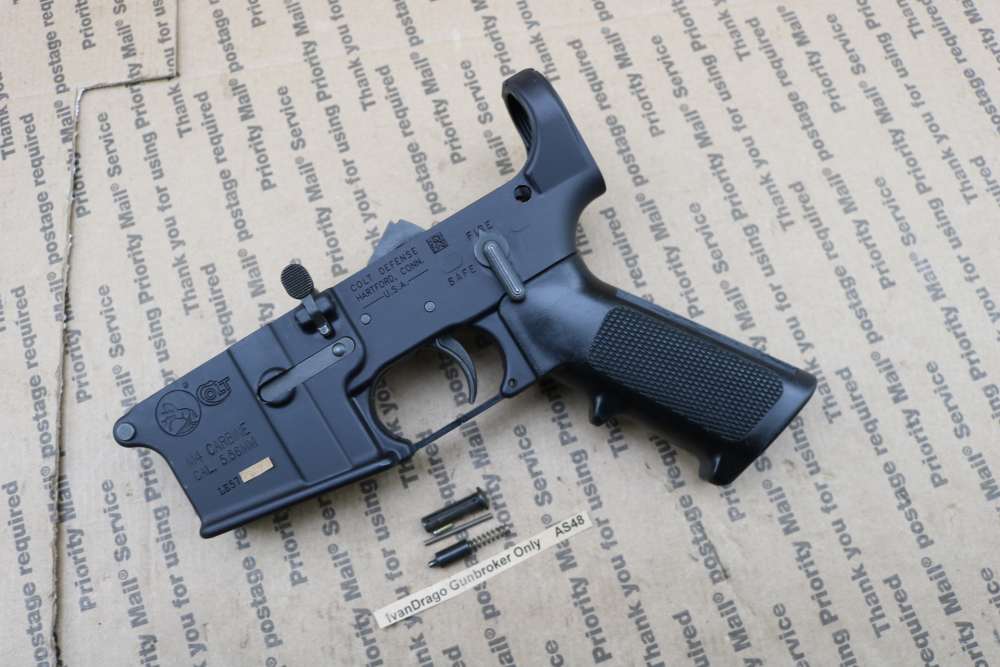 Colt AR15 Factory SBR Lower Receiver M4 Carbine Rollmark BHD MK18-img-0