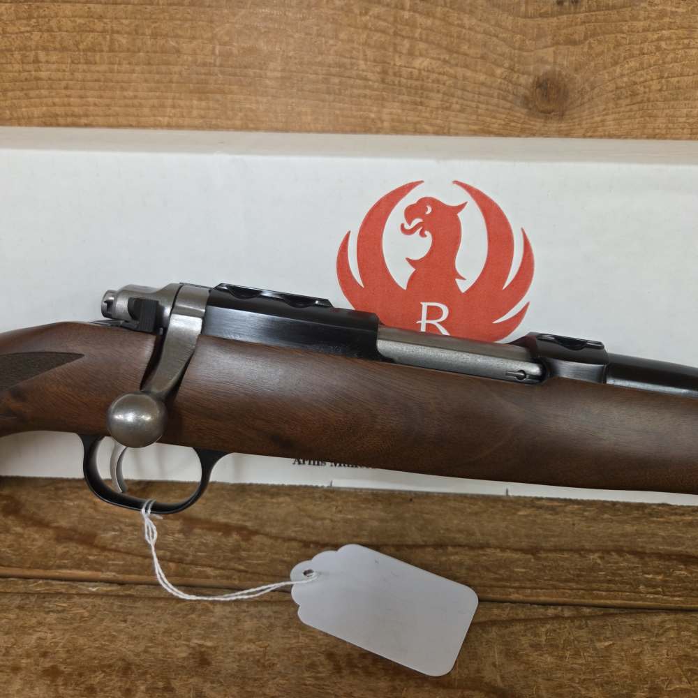 Ruger M77/22 .22 Hornet 20" Thrd BBL Walnut Stock-img-2