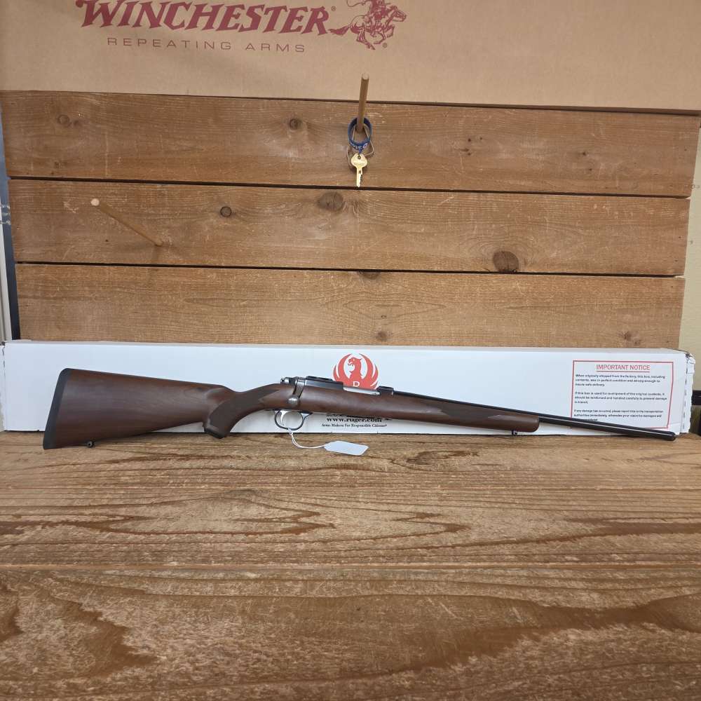 Ruger M77/22 .22 Hornet 20" Thrd BBL Walnut Stock-img-0