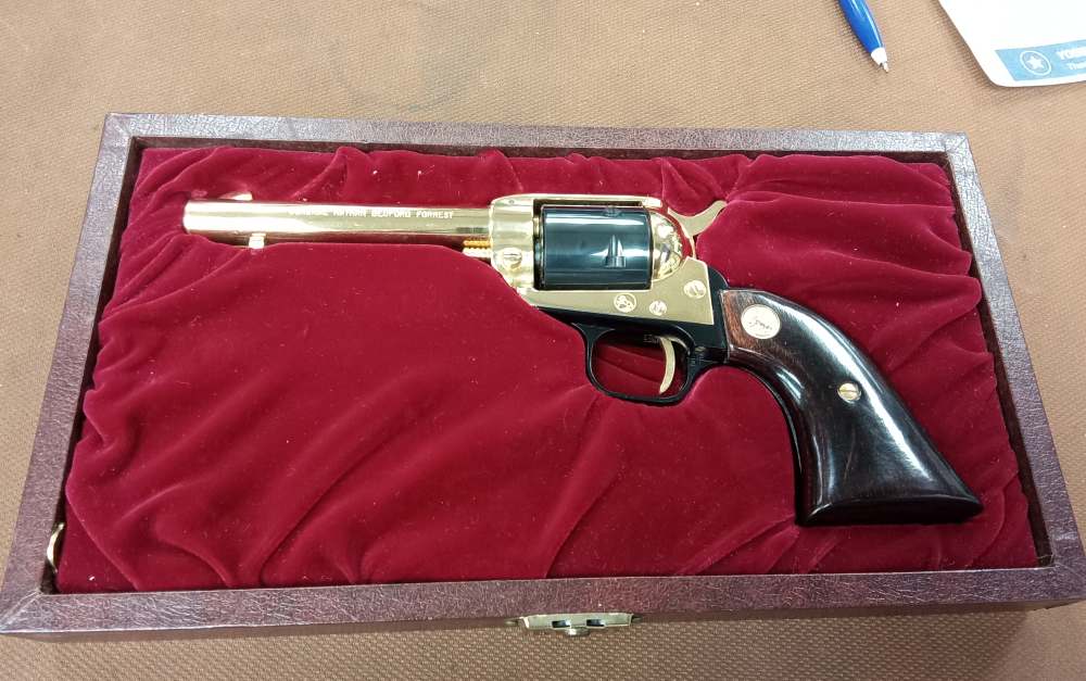 Colt Frontier Scout .22LR. Commemorative Revolver -img-7