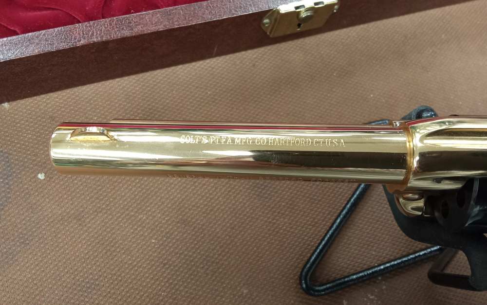 Colt Frontier Scout .22LR. Commemorative Revolver -img-14